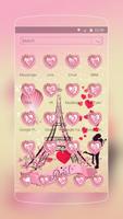 Paris Eiffel Tower Love Theme capture d'écran 1