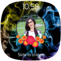 Colorful Smoke Lock Screen