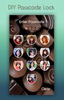 Chocolate Lock Screen captura de pantalla 2