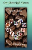 Chocolate Lock Screen captura de pantalla 3