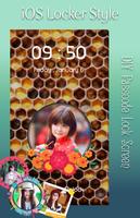 Honeycomb Lock Screen تصوير الشاشة 1