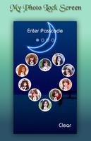 Moon Lock Screen captura de pantalla 3