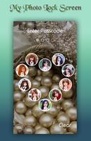 Pearls Lock Screen captura de pantalla 3