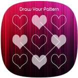 Pink Black Lock Screen