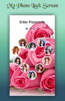 Pink Rose Lock Screen Ekran Görüntüsü 3