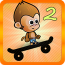 Baby Monkey Skate Run 2 APK