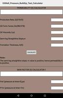 OilWell_Pressure_BuildUp_Test_Calculator скриншот 1