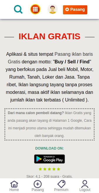 Am Iklan Pasang Iklan Gratis For Android Apk Download