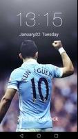 Lock Screen for Manchester City 2018 Affiche