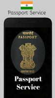Indian Passport Service Affiche