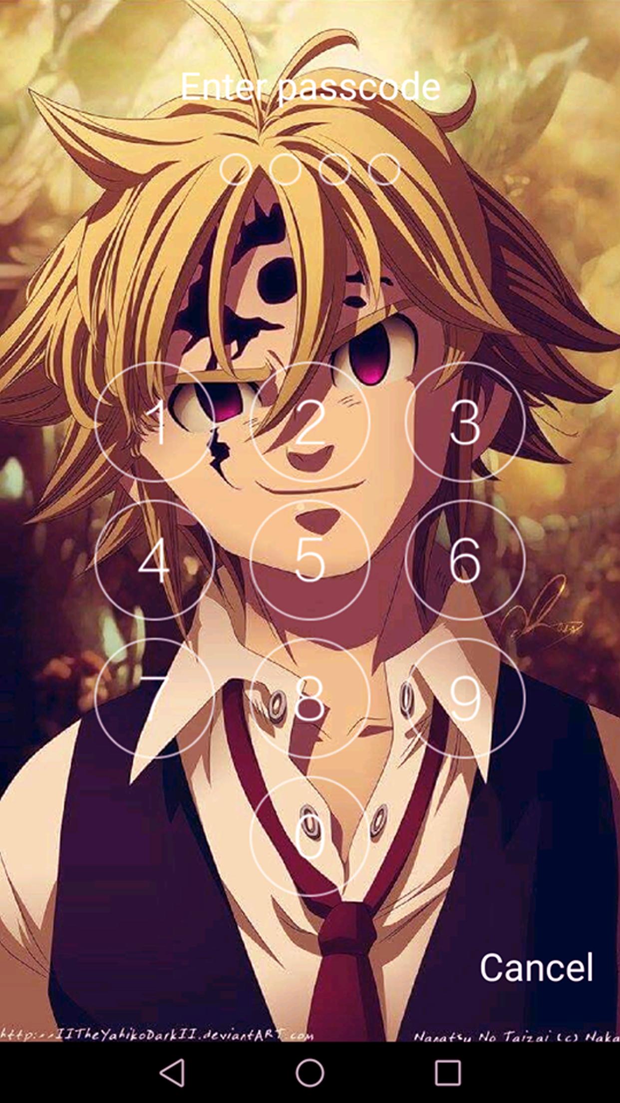 Keypad For The Seven Deadly Sins Wallpaper Hd 2018 For