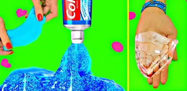 How to make slime with toothpaste