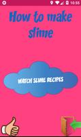 How to make slime with toothpaste poster
