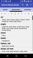 Kamus Bahasa Banjar تصوير الشاشة 2
