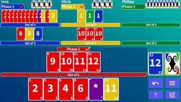 10 Phases card game poster