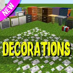 Decorations mod for Minecraft