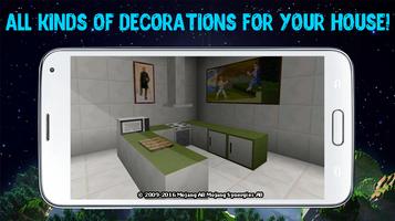 Decorations mod for Minecraft Affiche