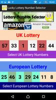 Lucky Lottery Number Selector Cartaz