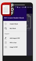 PDF Creator Reader Ebook स्क्रीनशॉट 3