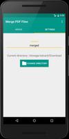PDF Merge captura de pantalla 1
