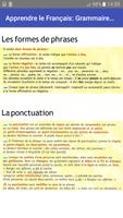 Apprendre le Français : Cours en PDF capture d'écran 2