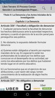 Codigo Procesal Penal del Perú تصوير الشاشة 3