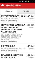 Precio Combustibles Perú capture d'écran 1
