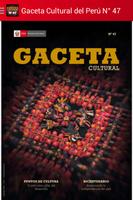 Gaceta Cultural N° 47 پوسٹر