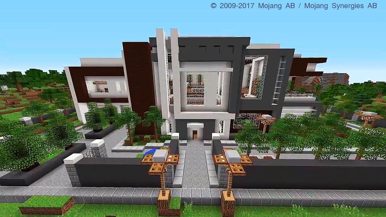Modern Mansion Map For Minecraft Pe For Android Apk Download