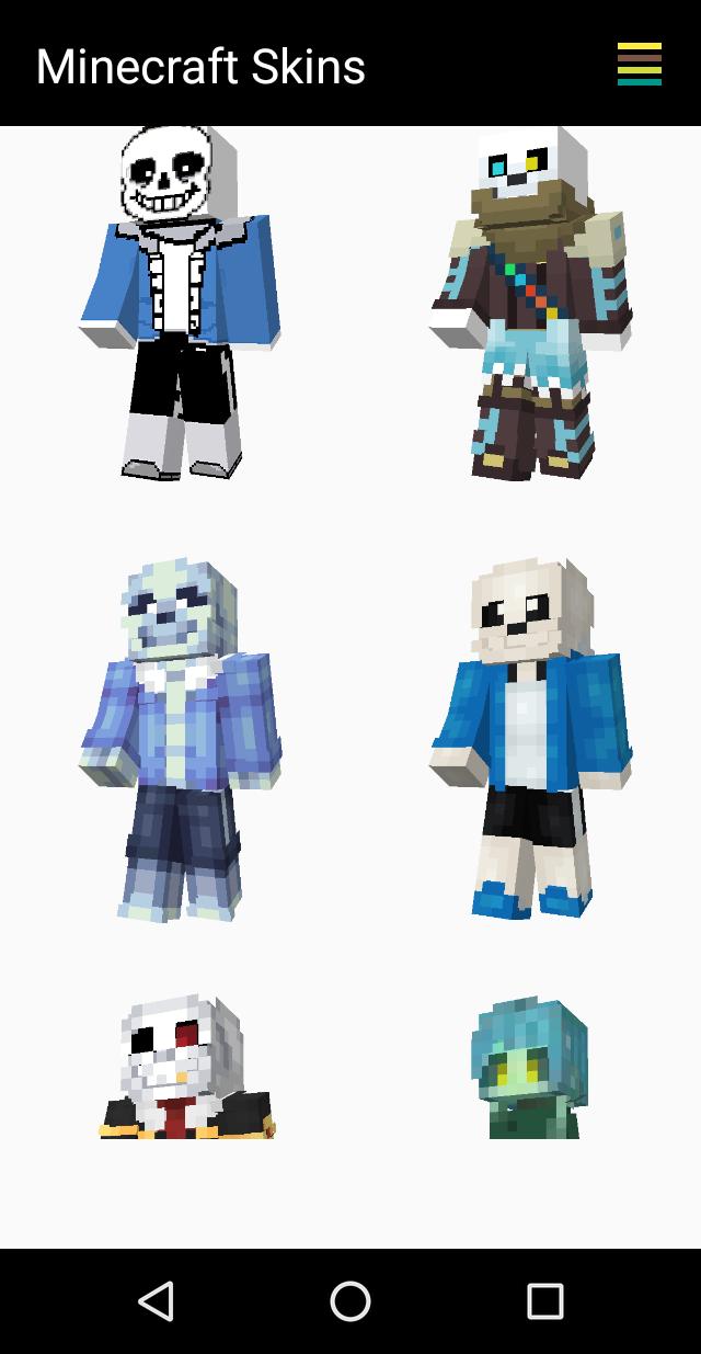 Android İndirme için Undertale Skins for Minecraft APK