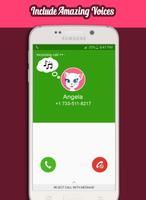 Call From Talking Angela captura de pantalla 3