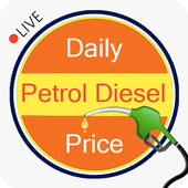Daily Petrol Diesel Price Fuel Rate icon
