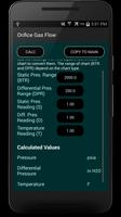 Orifice Gas Flow captura de pantalla 2