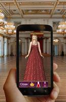 Dress up Princess. 3D fashion Affiche