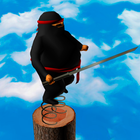 Fatty Ninja. Spring jumps icône