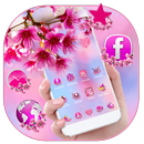 Peach Blossom Theme APK