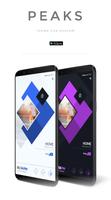 Peaks for KLWP poster