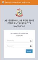 Absensi Online Pemkot Makassar poster