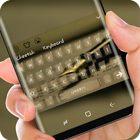 Elegant Calligraphy Keyboard Business Penmanship icon