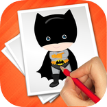 Mini superhero coloring game