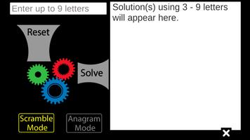 1 Schermata PencilDown Anagram Solver