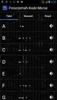 Penerjemah Kode Morse Affiche