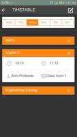penOff - Simple Timetable ảnh chụp màn hình 3