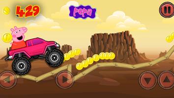 Pepa Racing Pig Adventure captura de pantalla 2