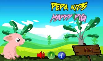 Pepa Kids Happy Pig Affiche