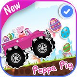 peppa pig racing biểu tượng