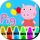 Coloring Book Peppy Pig ikona