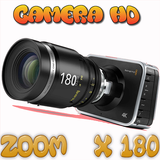 super zoom camera biểu tượng