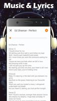 Perfect - Ed Sheeran Music & Lyrics capture d'écran 2