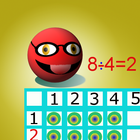 Division mission (math game). آئیکن